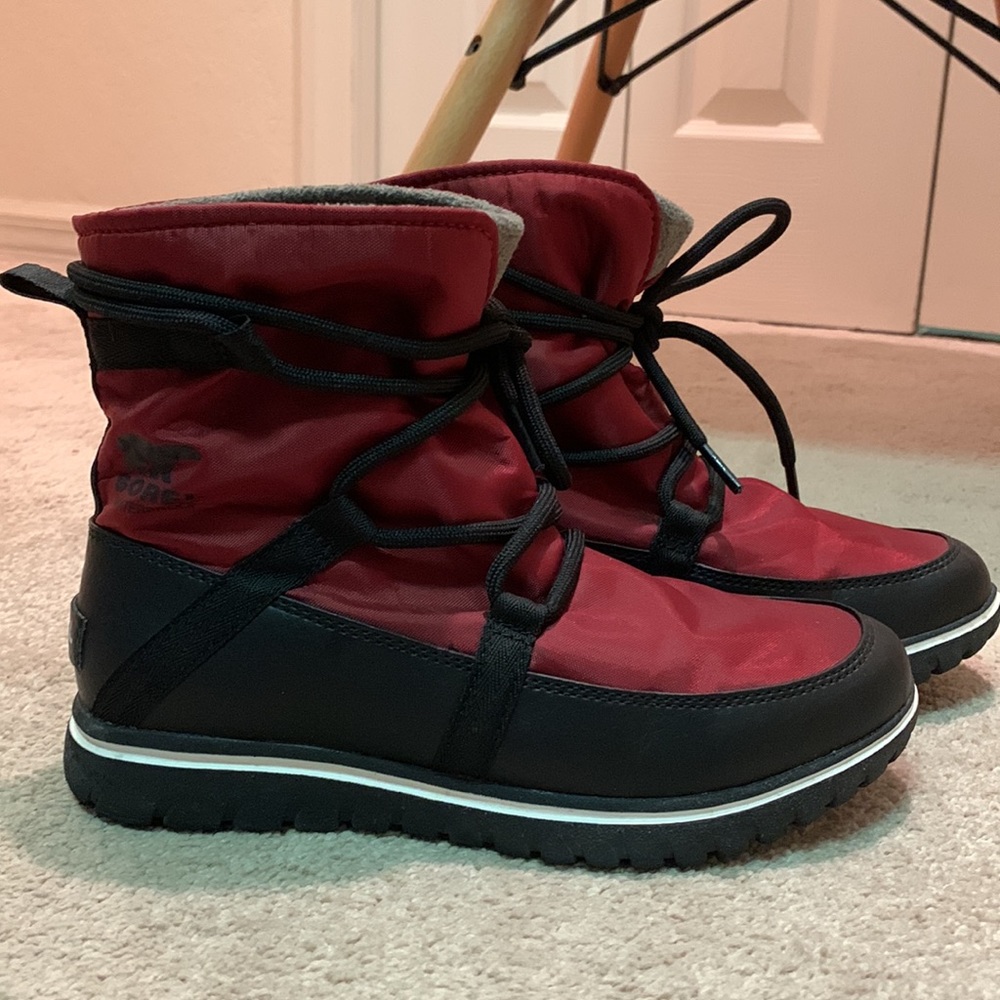 Sorel waterproof ankle boots